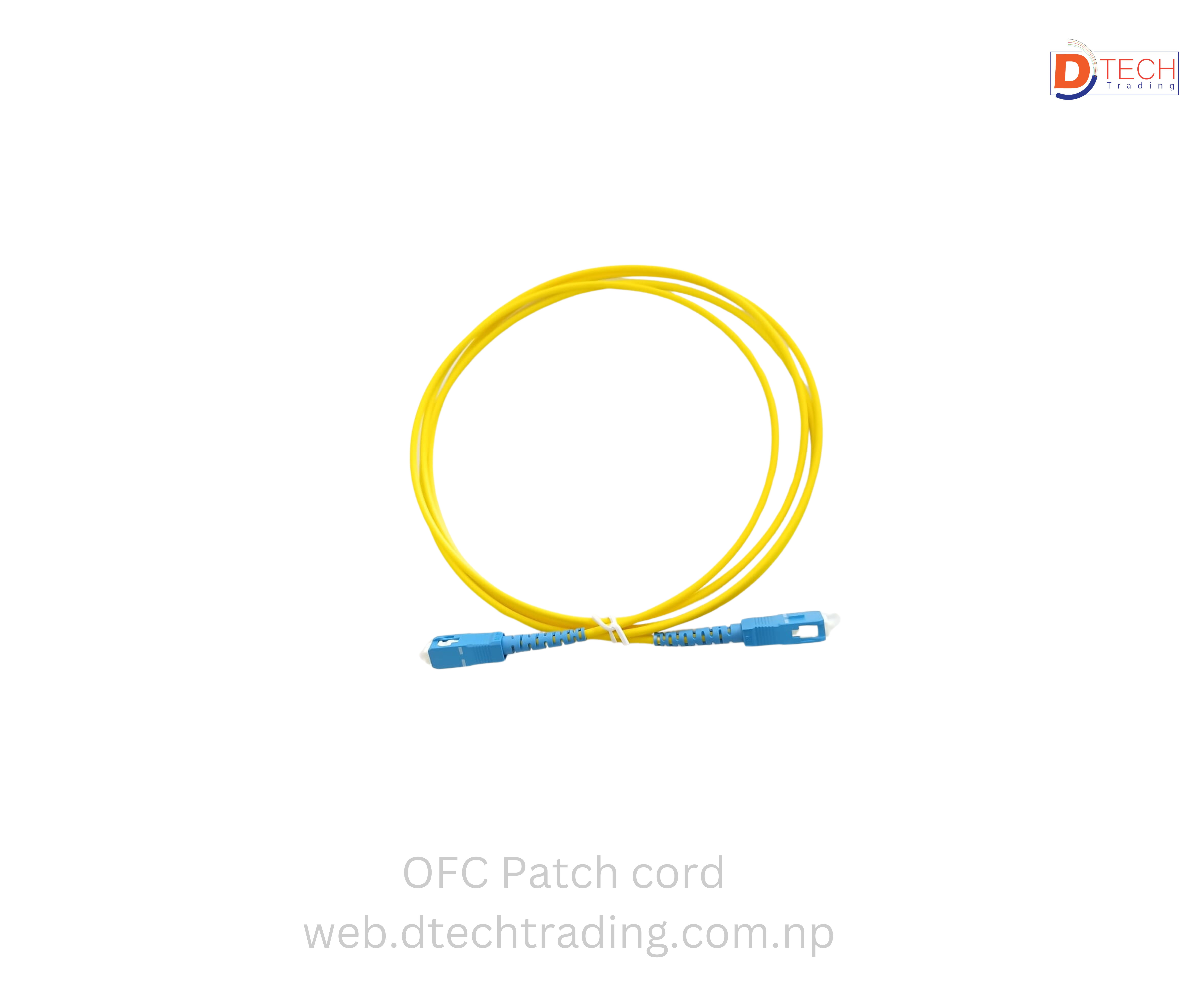 Patch Cord SC UPC to SC UPC 3.00MM Simplex 2M